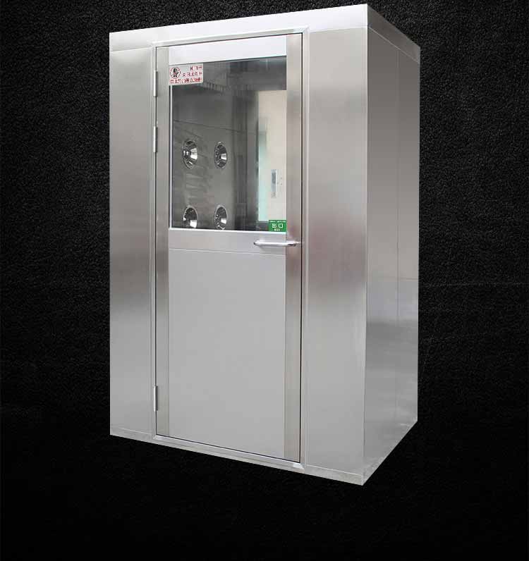 不銹鋼單人單吹風淋室產品