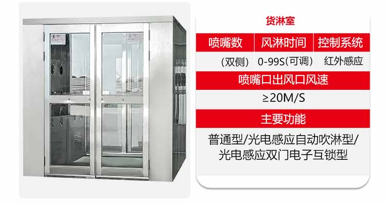 不銹鋼單人單吹風淋室規(guī)格5