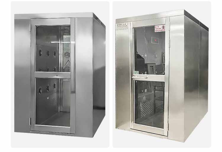 不銹鋼單人單吹風淋室規(guī)格3