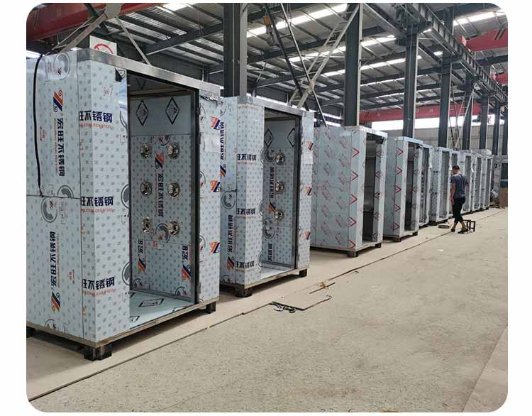 不銹鋼單人單吹風淋室?guī)齑?