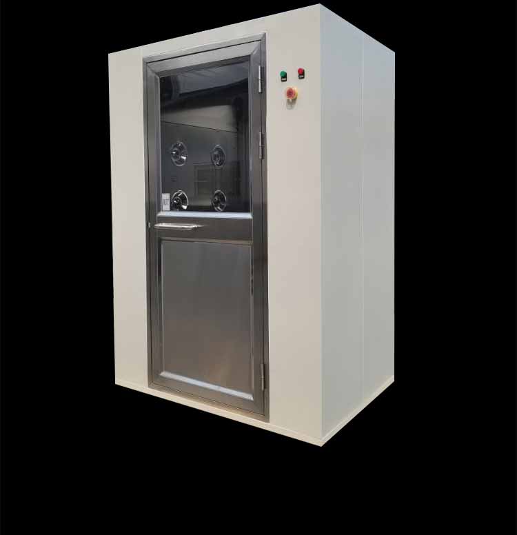 外冷板內不銹鋼雙人雙吹風淋室產品