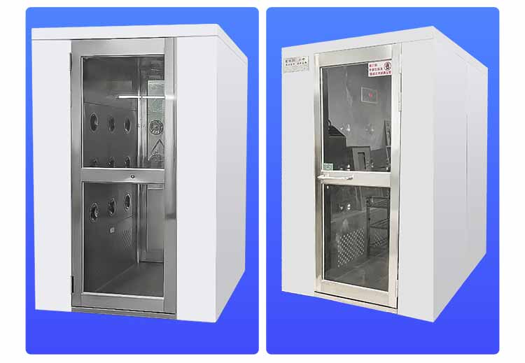 外冷板內不銹鋼雙人雙吹風淋室規(guī)格3