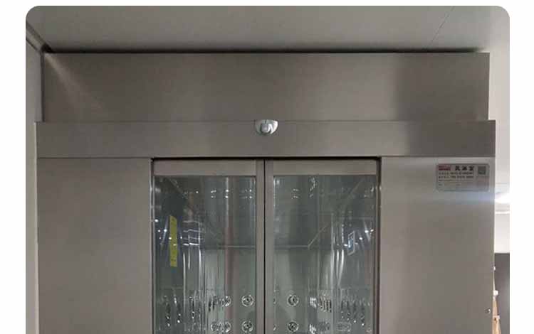 外冷板內不銹鋼雙人雙吹風淋室安裝7